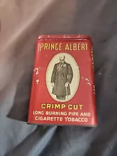 Prince Albert In A Can Crimp Cut Pipe Cigarette Tobacco Vintage Tins