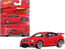 2012 Mercedes Benz C63 AMG Coupe Black Series Red "Deutschland Design" Series Di