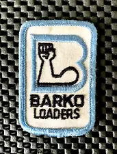 BARKO LOADERS EMBROIDERED SEW ON ONLY PATCH FORESTRY LOG LOADERS 2" x 3" NOS