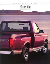 1992 Ford F-Series Flareside XLT Nite Truck Dealer Sales Brochure