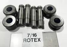 Rotex Turret Punch and Die Set - 7/16"