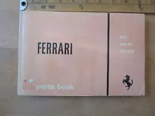 Ferrari 275, 330 GT and 330 GTC owners manual. 1964-68