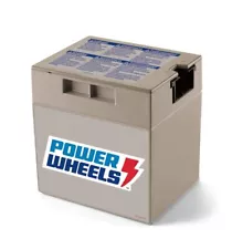 Power Wheels Gray Battery 1001175653, 00801-0638, 00801-1869