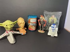 Star Wars - McDonald's Happy Meal Toys - 2008 Lot of 6, Bobble Head & Other Toys