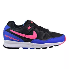 Nike Air Span II Men's Shoes Black-Hyper Pink-Hyper Royal AH8047-003