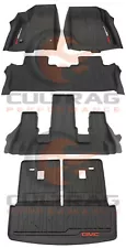 2017-2023 Acadia Front & 2nd & 3rd & Cargo 6 Passenger All Weather Floor Liners