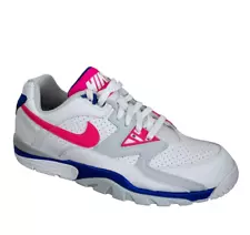 Nike Air Cross Trainer 3 Low Shoes Mens 11 FN6887-100 White Hyper Pink Blue