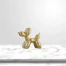 Balloon Dog Gold Bank Doubles Modern Art Balloon Animal Sculpture Lover Gift