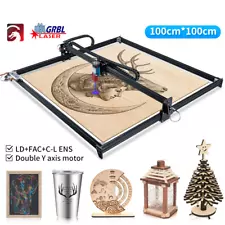 1m*1m Working Area 80W Laser Engraving Carving Wood DIY Printer Cutter Machine