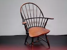 Windsor Style Doll Chair All Wood 14 Inch