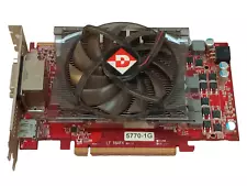 Diamond Radeon HD 5770 1GB GDDR5 PCIe 2.1x16 DVI-I(x2) HDMI DP Graphics Card