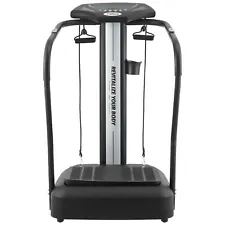 Secondhand Whole Body Vibration Machine Exercise Platform with 2 Workout Bands