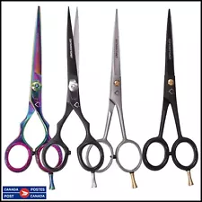 6" Professional Hair Cutting Japanese Scissors Barber Beard Styling Shears Set