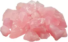 1 LB Bulk Rough Rose Quartz Crystal for Tumbling, Cabbing, Polishing - Large 1"