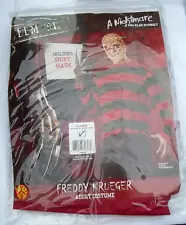 nip FREDDY KRUEGER Nightmare On Elm St Adult Costume XL 44-46 Rubie's Halloween