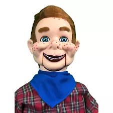 Howdy Doody Super Deluxe Upgrade Ventriloquist Dummy Doll Moving Eyes & Brows!