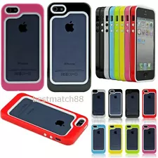 For iPhone 5 5S whole sale bulk 8x color Heavy Duty Bumper Frame Case Shockproof