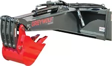 GreyWolf™ Skid Steer Backhoe Attachment - Made in USA - Free Freight