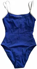 Vintage 90’s Liz Claiborne Swimsuit Blue 1-Piece