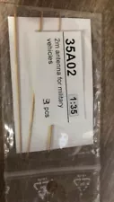 WWII military vehicles 2m AERIAL ANTENNA ROD 35A02 3 pack