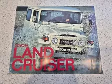 Toyota Land Cruiser FJ40 sales brochure 1975