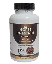 Horse Chestnut Extract - 100 Soft gels, Circulatory Support - SALE!!!!!