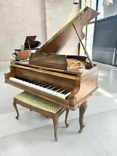 Kimball 5883 Grand Piano 5'7" Satin Pecan