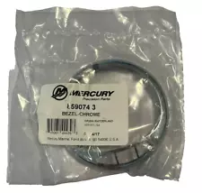 Mercury SmartCraft SC1000 Tachometer Chrome Bezel P/N#: 8590743