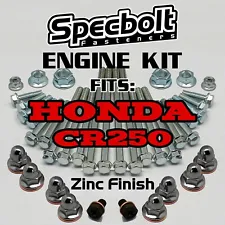 CR250 Engine Rebuild Bolt Kit for Honda CR 250. Specbolt Factory ZINC Fasteners (For: 1979 CR250R)