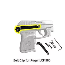 IWB Minimalist Belt Clip for Ruger LCP.380 Low Profile Conceal Carry Holster