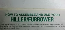 Troy-Bilt PONY Roto Tiller (4 items) Miscellaneous Manuals Garden-Way Some Horse