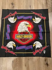 HARLEY DAVIDSON BANDANAS/ Eagles/ Snakes/ USA Flags/ Blue/ Black/ Red