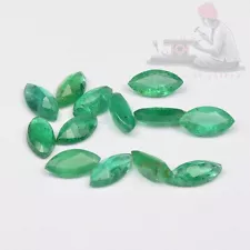 Natural Green Emerald 2.5*5mm Marquise loose Gemstone for sale 20 Pieces