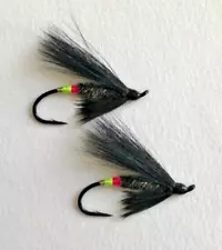 Atlantic Salmon Flies - Undertaker - Size 4 - Two (2) Fly Pack