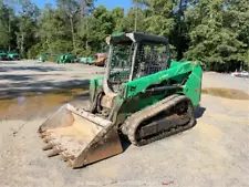 2017 Bobcat T550 Skid Steer Track Loader Crawler Bucket Diesel bidadoo -Repair