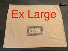 Extra Large Gucci Dust Bag Storage Bag 30 X 23 Authentic