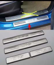 4 Pieces Door Sill Scuff Stainless Plate for 2012-2016 Mazda CX-5 CX5 Hot Sale