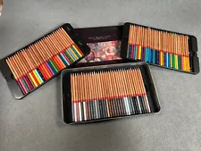 Marco Renoir Coloured Fine Art Pencils 100pcs - 2 missing otherwise perfect!