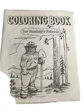 Smokey the Bear Coloring Book For Smokey’s Friends