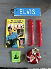 LOT Of Elvis Presley Memorabilia Unique Rare Collection