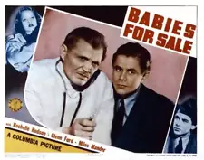 Babies For Sale US Lobby Card Rochelle Hudson inset Joe De Ste- 1940 Movie Photo