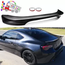 JDM Style Carbon Pattern ABS Rear Spoiler For 2013-20 Scion FR-S/GT86/Subaru BRZ