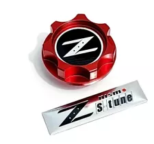 ENGINE RED OIL FILLER CAP FOR NISMO Z 240Z 350z 370z 240SX Z EMBLEM JDM