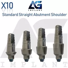 10 Standard Platform Straight Prosthetic With Shoulder Int Hex 2.42 Connection