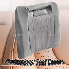 NEW For Chevy Impala 1994 1995 1996 Driver Back Leather AC Seat Cover Gray