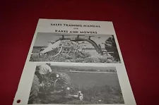 New Holland Rakes & Mowers For 1975 Sale Training Manual Manual DCPA5