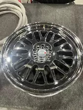 4 - Blemished 18x8.5 PVD Chrome Wheel XXR 531 5x100 5x4.5 35