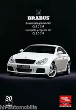 Brabus CLS C 219 brochure 2008 3/08 D brochure broszura brochyr brosjyre car (For: Mercedes-Benz)