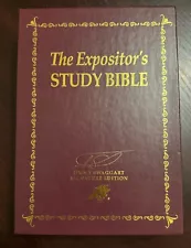 The Expositor’s Study Bible Jimmy Swaggart Edition SiGNED KJV