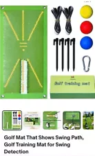 Golf Mat That Shows Swing Path, Golf Training Mat for Swing Detection